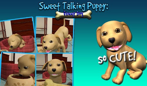 Android application Sweet Talking Puppy Deluxe screenshort