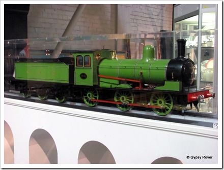 Another of the many scale live steam model locos from 5" scale up to 1/16th.