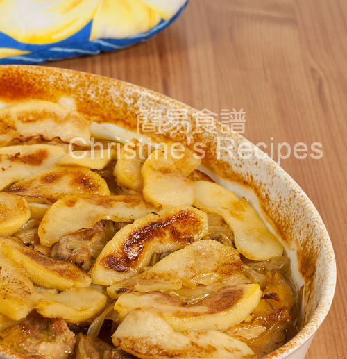 焗焦糖蘋果豬扒 Baked Pork Chops with Caramelized Apples02