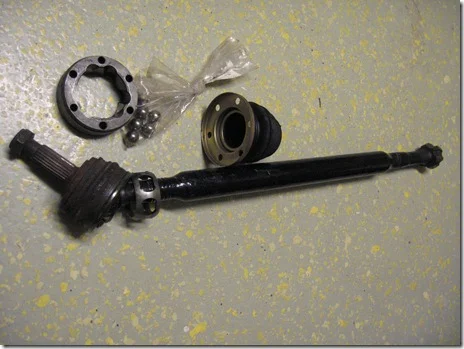 Långa Drivaxel Golf Gti Mk1 med damask