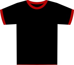Template Desain Kaos T-Shirt