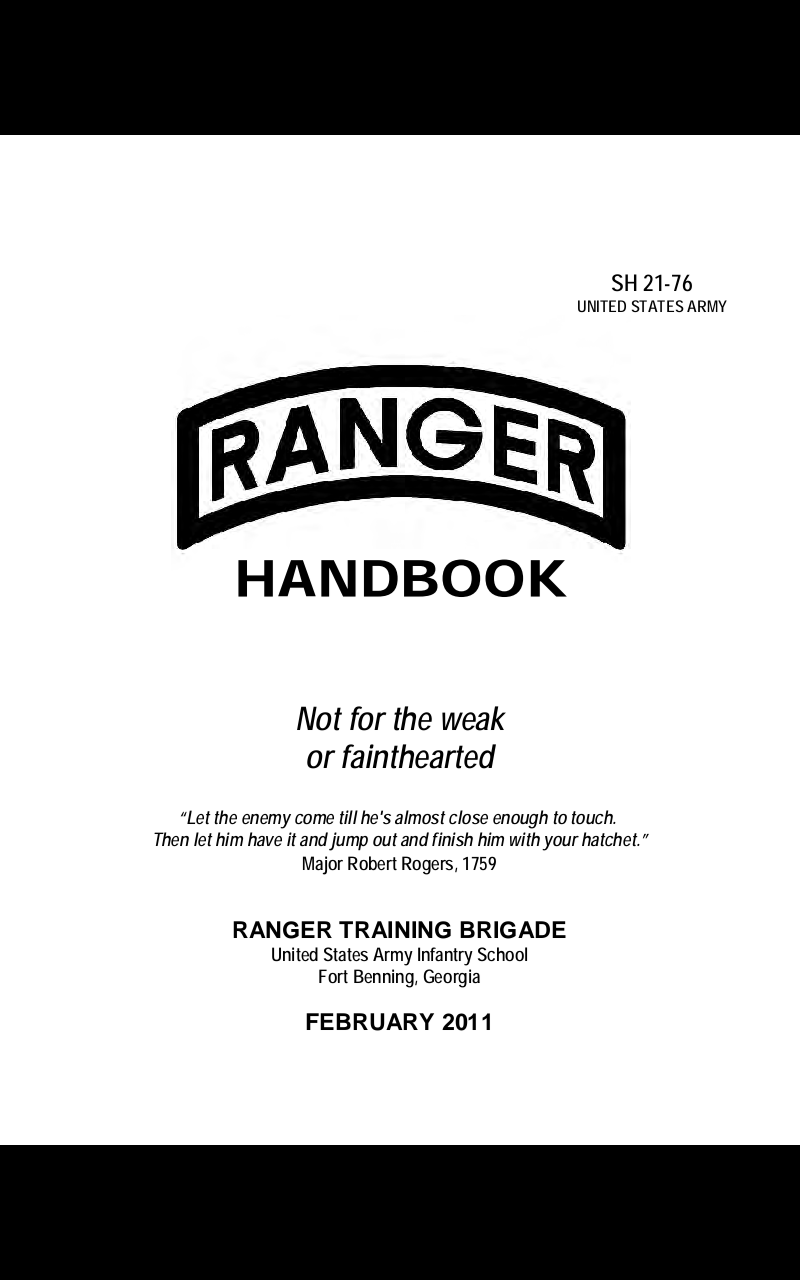 Elite Ranger Handbook Kit Screen 2