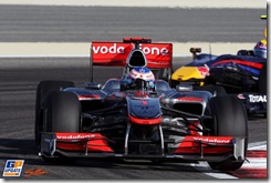 Jenson Button (GBR) McLaren MP4/25 
Formula One World Championship, Rd 1, Bahrain Grand Prix, Race, Bahrain International Circuit, Sakhir, Bahrain, Sunday 14 March 2010.
