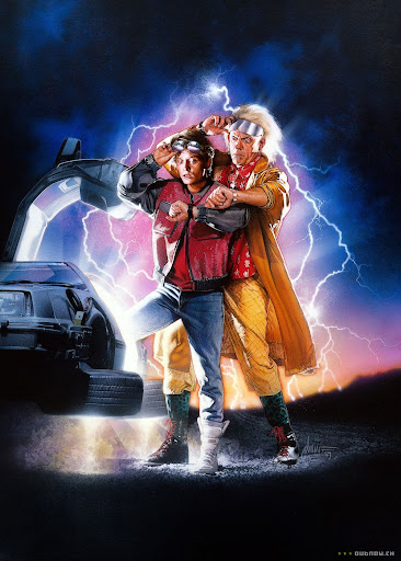 Póster para Regreso al futuro II de Drew Struzan Póster para 'Regreso al futuro II' de Drew Struzan