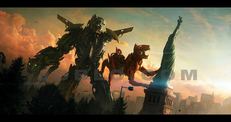 concept arts de 'voltron: defender of the universe'