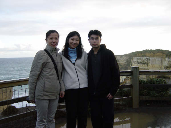 With Taiwan friend