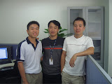 2006-09-18 我们的团队 CMREST 只有三人。左起我、忠钢（队长）及小西。