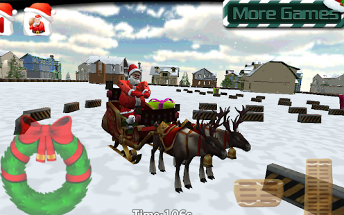 How to install Santa Claus Sleigh Parking 3D 1.0 mod apk for laptop