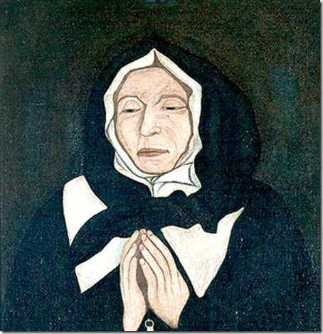 Pierre LeBer The true portrait of Marguerite Bourgeoys