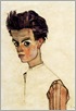 Egon Schiele - self portrait