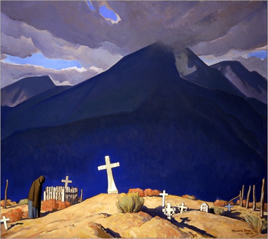 Maynard Dixon  campo santo 1931