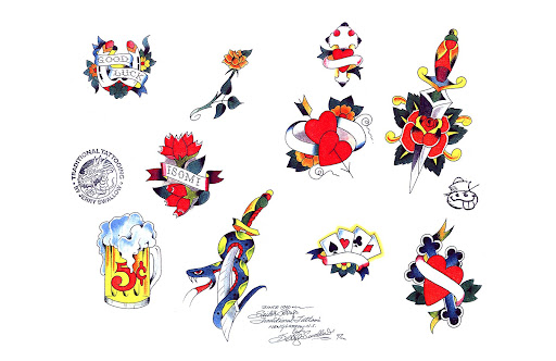 rose tattoo sketches