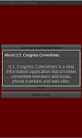 Congress Committees for Tablet APK Ekran Görüntüsü Küçük Resim #8