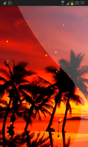 Tropical Beach Live Wallpaper