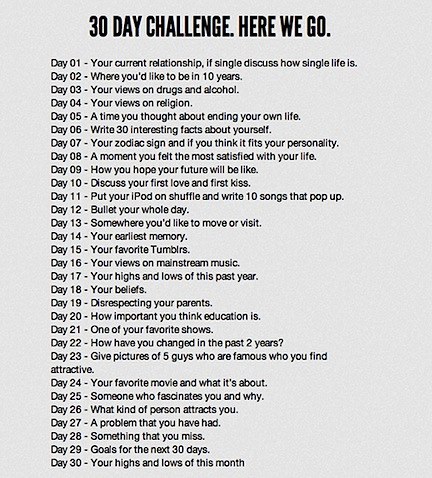 The journey of Joy: 30 day challenge question 6