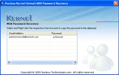 Kernel-MSN-Password-Recover