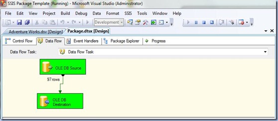 SSIS - Running the Package
