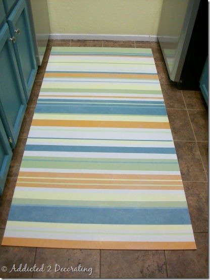 How To Make A Hand Painted Floor Cloth, Oil Cloth Rug