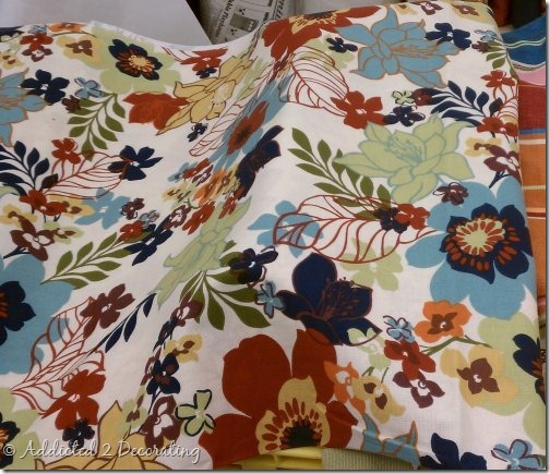home essentials floral fabric
