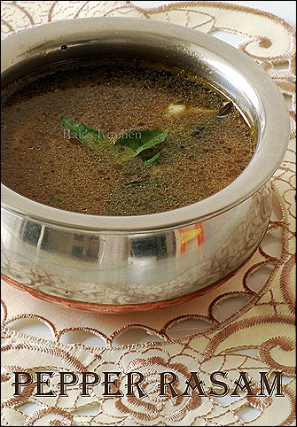 Easy Pepper rasam recipe with garlic Easy Pepper rasam recipe with garlic