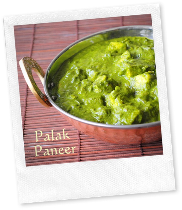 Palak paneer