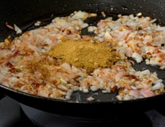 Add turneric,coriander powder