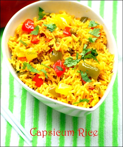Capsicum Rice Capsicum Rice