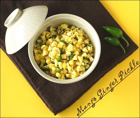 MANGO GINGER PICKLE MANGO GINGER PICKLE