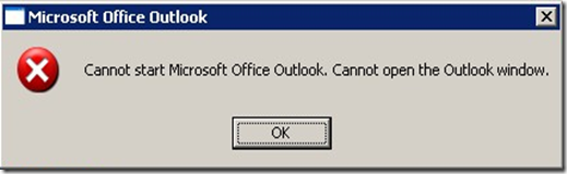 Cannot Open The Outlook Window >> My Knowledge Base It Cannot Start Microsoft Office Outlook Cannot Open The Outlook Window >> My Knowledge Base It Cannot Start Microsoft Office Outlook