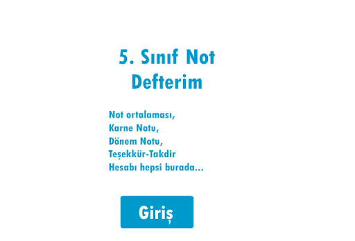 5.Sınıf Not Defterim