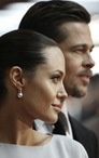 Angelina Jolie, left, and Brad Pitt CELEBUTOPIA