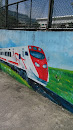 火車壁畫