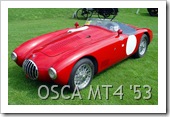 OSCA MT4 BARCHETTA 1953