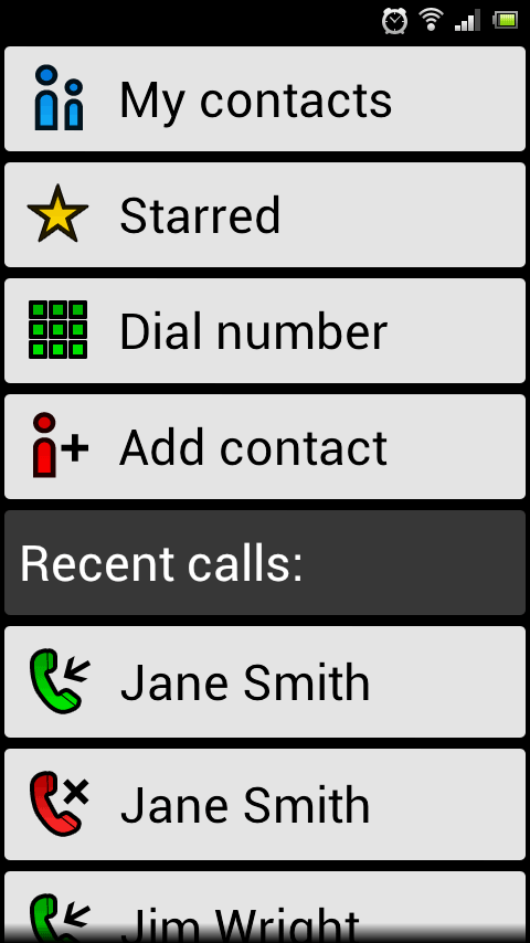    BIG Launcher- screenshot  