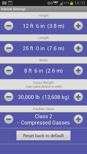 RV Route GPS Navigation