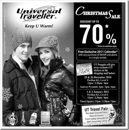 Universal-travel-Christmas-Sale