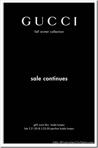 promotion gucci
