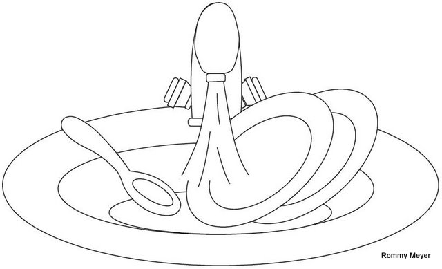 DIBUJOS DE LA COCINA Y SOBRE LA COCINA PARA COLOREAR