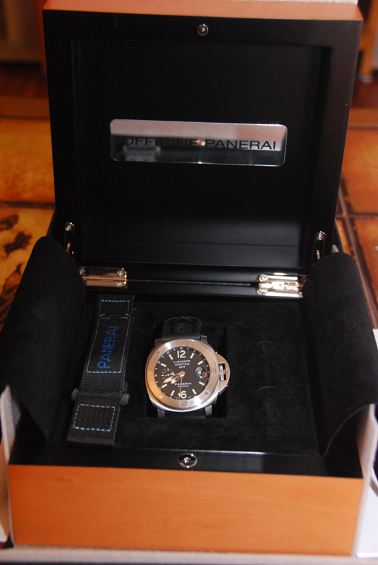 FS: Panerai 186 GMT Arktos (GMT /w date, anti-mag, anti-cold, compass