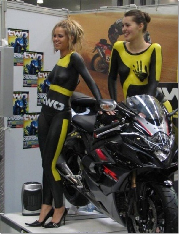 As belas modelos da Moto show na Rússia (7)