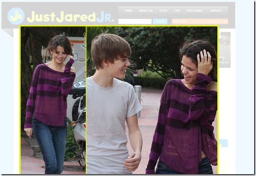 Selena Gomez nega novamente namoro com Justin Bieber, mas eles vivem grudados.