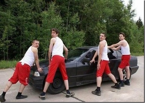 Porque os homens nunca podem ser modelos de carros (11)