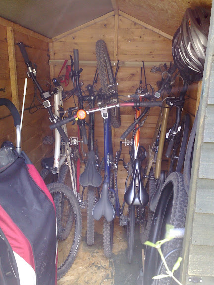 show me.... your shed and clever storage options
