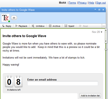 Google Wave Preview