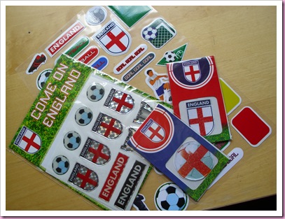 Poundland England Stickers World Cup