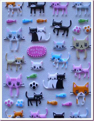 Accessorize Cat Stickers