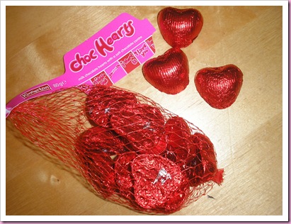Asda Chocolate Hearts