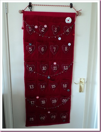 Many Pocketed Advent Calendar Challenge