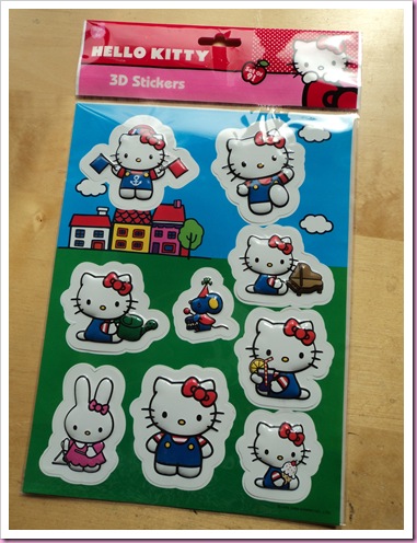 Hello kitty Stickers Asda