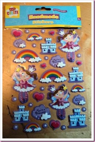 Poundland Fairy Stickers